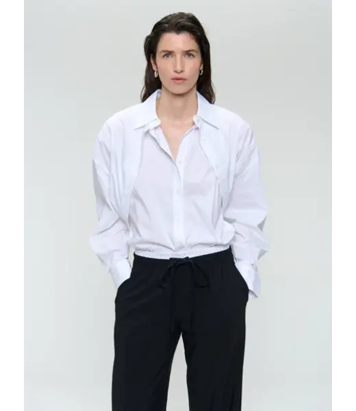 JANE LUSHKA POPLIN BLOUSE