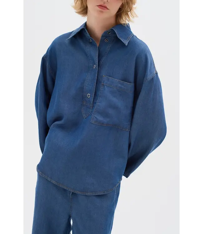 CHEMISE PhilipaIW BLEU MOYEN