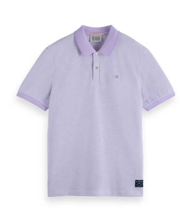 Scotch & Soda POLO ROSE FONCÉ