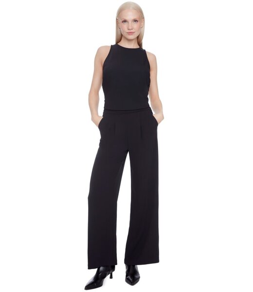 Tyler Madison PANTALON PALAZZO NOIR