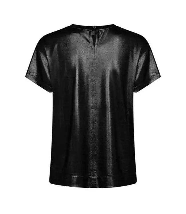 Mos Mosh T-shirt métallique MMNivola 167520 BLACK