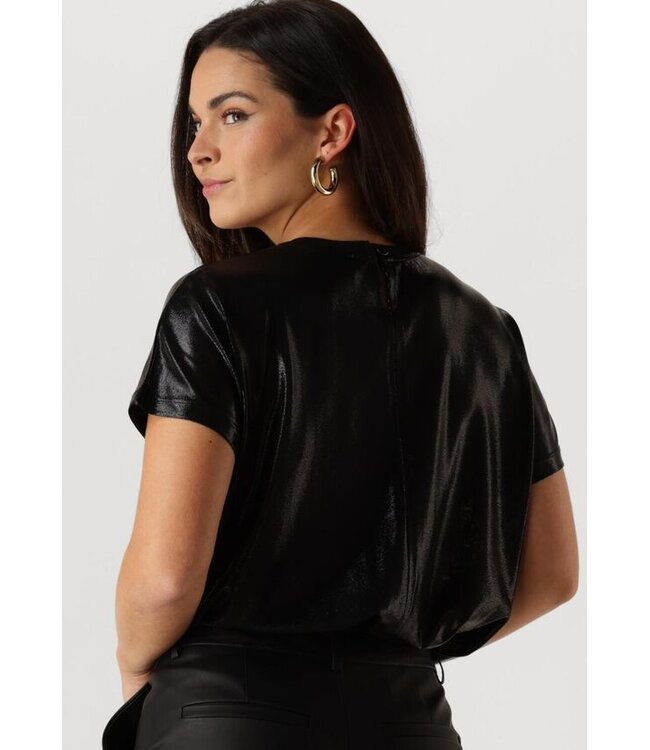 Mos Mosh T-shirt métallique MMNivola 167520 BLACK