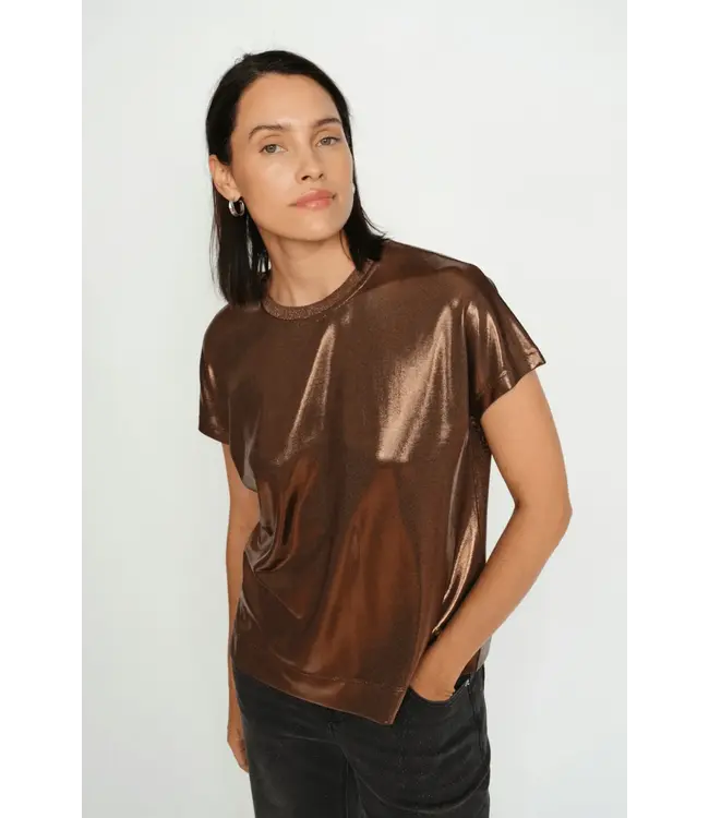 Mos Mosh T-shirt métallique MMNivola COPPER 167520