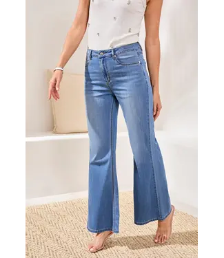 Tribal Jean en denim stretch moulant Brooke Palazzo