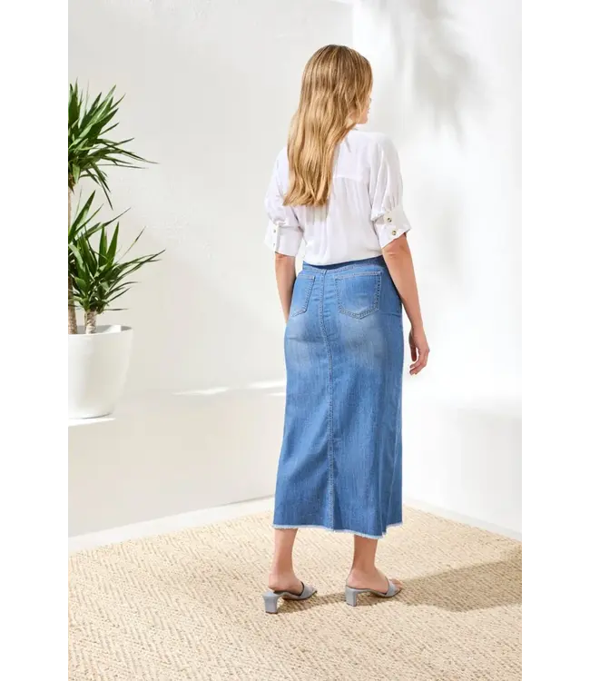 Tribal Jupe longue en jean fendue 54070/4984 2504 COASTLINE