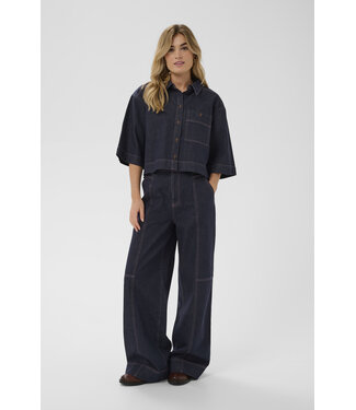 SAINT TROPEZ POSEY VESTE DARK BLUE DENIM