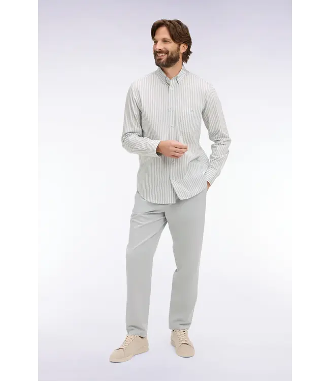 Eden Park Chemise en coton ciel à rayures bâtons E26CHECL0004 CIRRUS BLC6