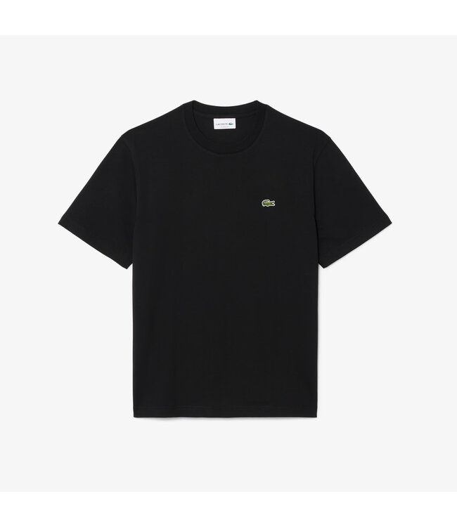 Lacoste T-shirt classic fit en jersey de coton TH7318 031 BLACK