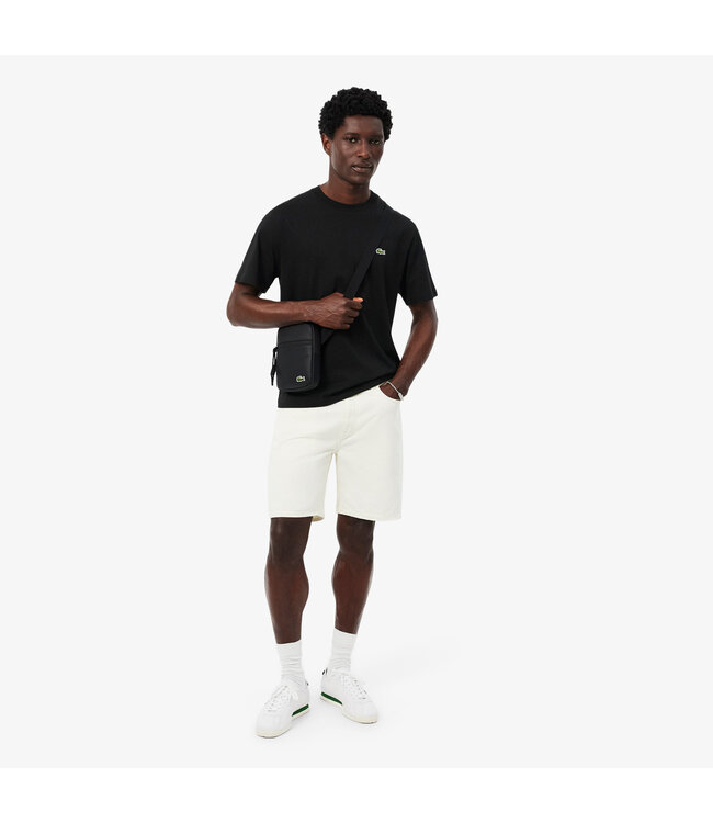 Lacoste T-shirt classic fit en jersey de coton TH7318 031 BLACK