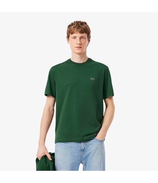 Lacoste T-shirt classic fit en jersey de coton 132 GREEN