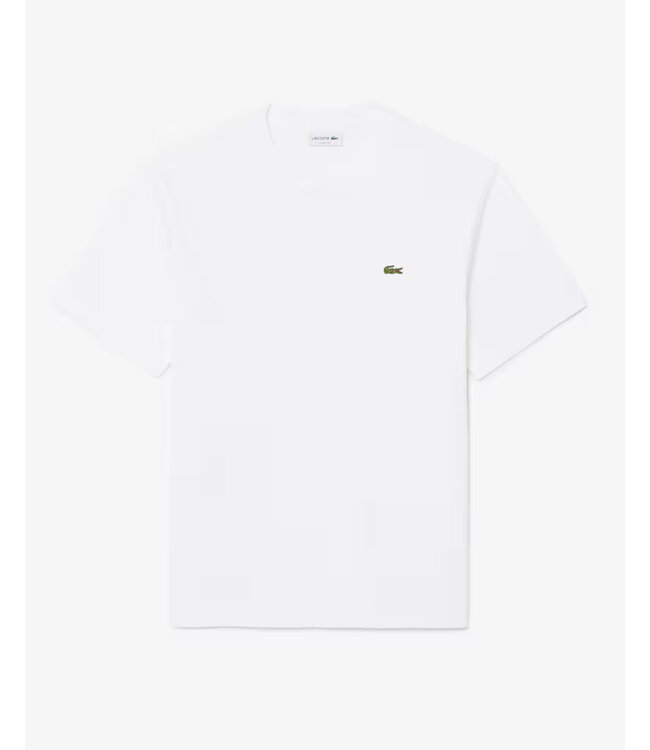 Lacoste T-shirt classic fit en jersey de coton TH7318-52 001 BLANC