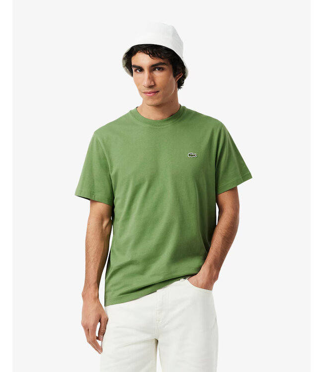 Lacoste T-shirt classic fit en jersey de coton 02M MACHE