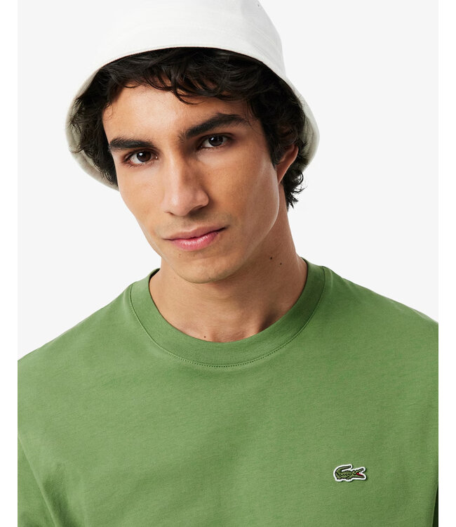 Lacoste T-shirt classic fit en jersey de coton TH7318-52 02M MACHE