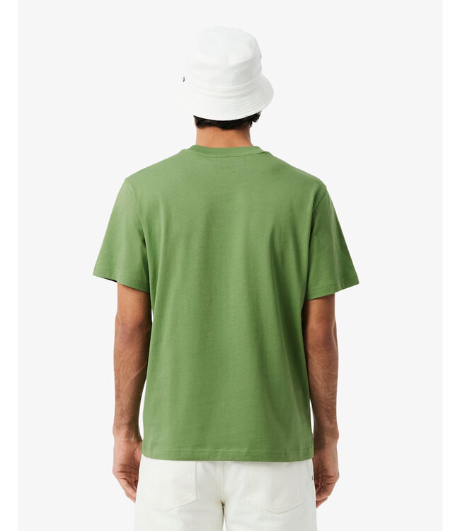 Lacoste T-shirt classic fit en jersey de coton TH7318-52 02M MACHE