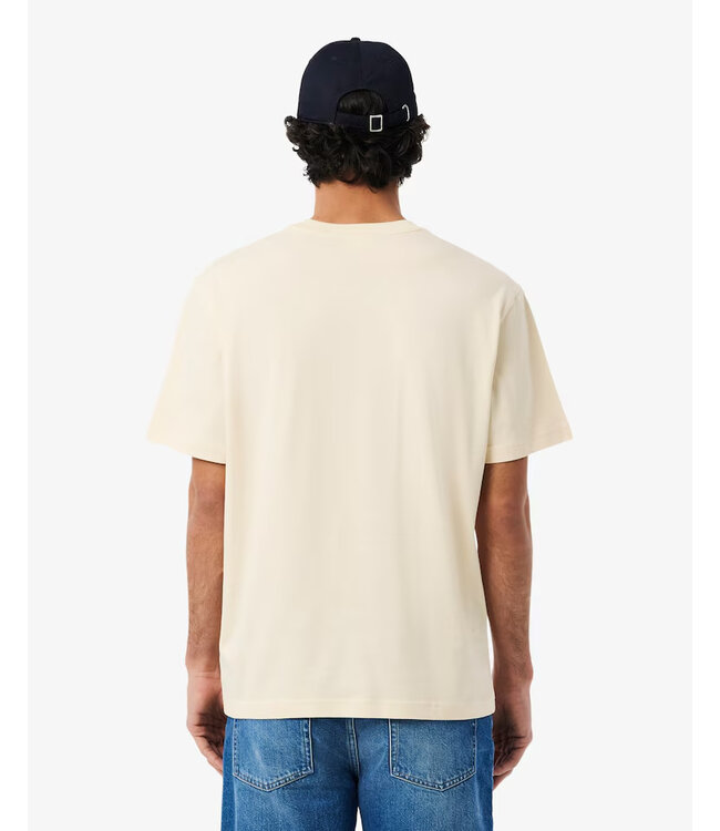 Lacoste T-shirt classic fit en jersey de coton TH7318-52 056 NATUREL CLAIR