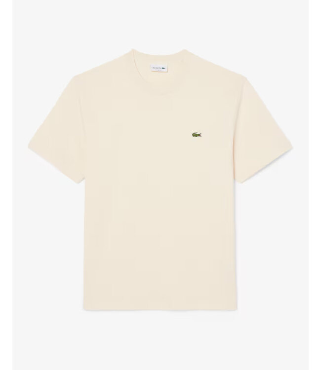 Lacoste T-shirt classic fit en jersey de coton TH7318-52 056 NATUREL CLAIR