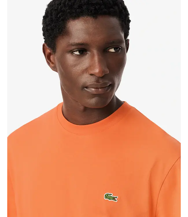 Lacoste T-shirt classic fit en jersey de coton TH7318-52 IY0 BLOSSOM
