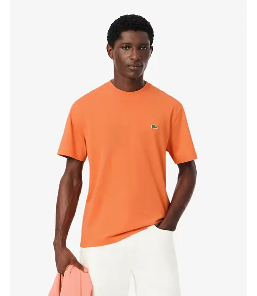 Lacoste T-shirt classic fit en jersey de coton IY0 BLOSSOM