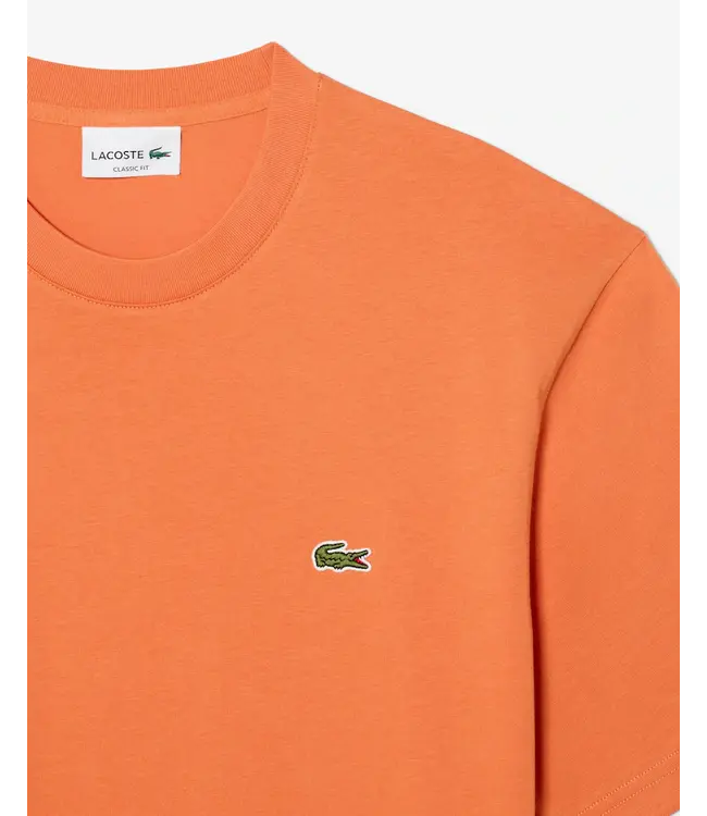 Lacoste T-shirt classic fit en jersey de coton TH7318-52 IY0 BLOSSOM