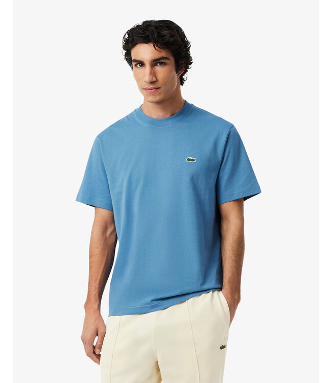 Lacoste T-shirt classic fit en jersey de coton TH7318-52 JBK ABYSSE