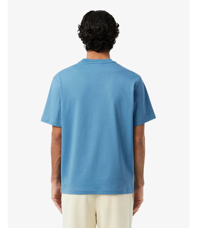 Lacoste T-shirt classic fit en jersey de coton TH7318-52 JBK ABYSSE
