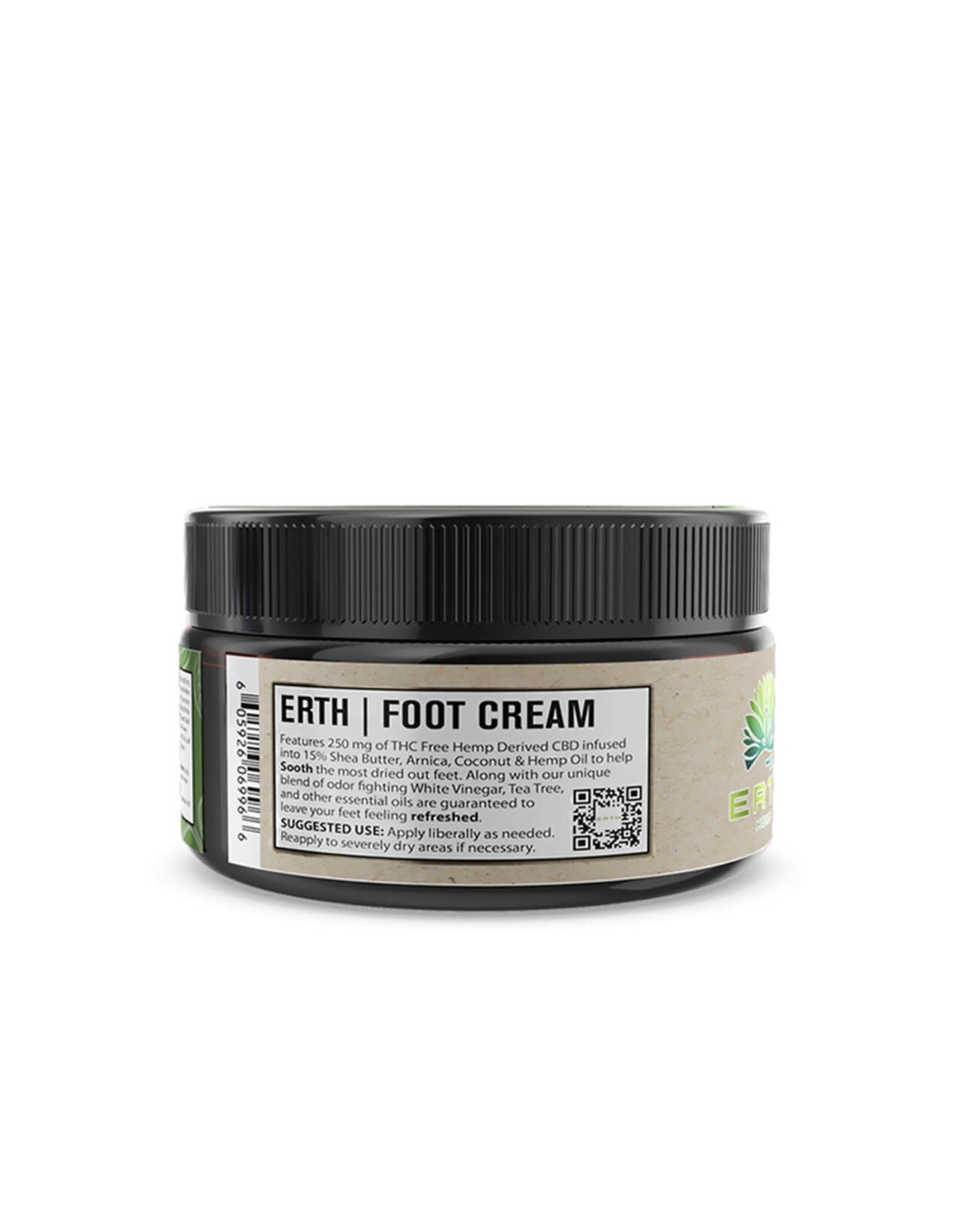 Erth Erth Shea Butter Foot Cream 250mg 4oz