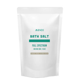 Mendi Mendi Full Spectrum 300mg  Sandalwood Bath Salts 16oz