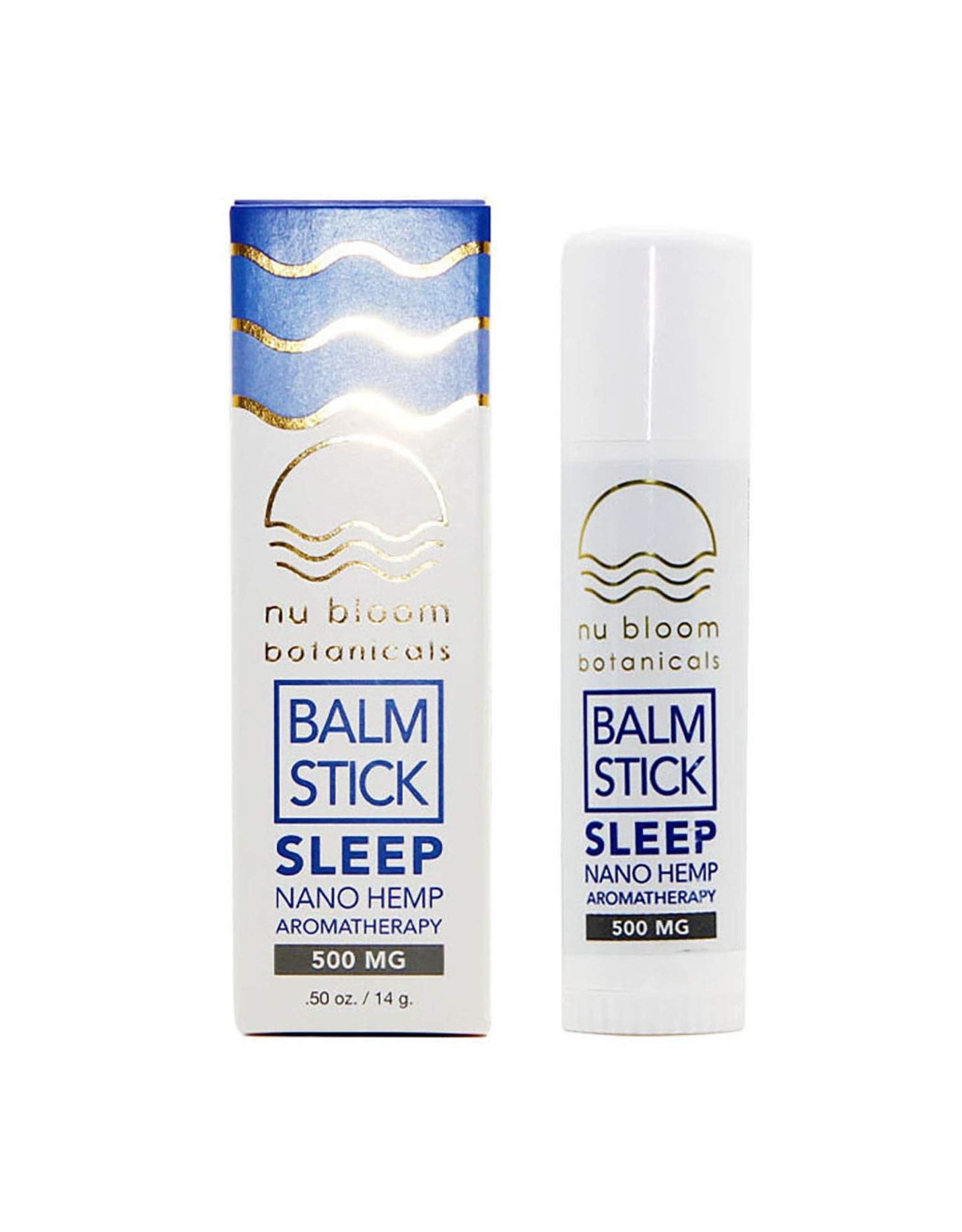 Nu Bloom Nu Bloom Nano CBD  Sleep Balm Stick 500mg 0.5oz