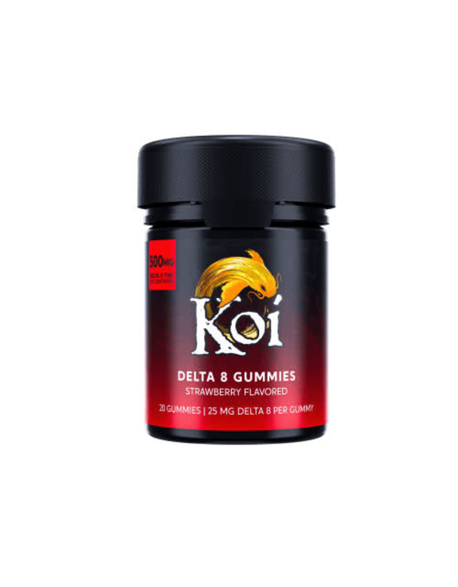 Koi Koi Delta 8 Strawberry  Gummies 25mg 20ct