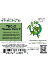 Apothecary Rx Apothecary Rx THC-O  Green Crack Sativa Cartridge 1gr