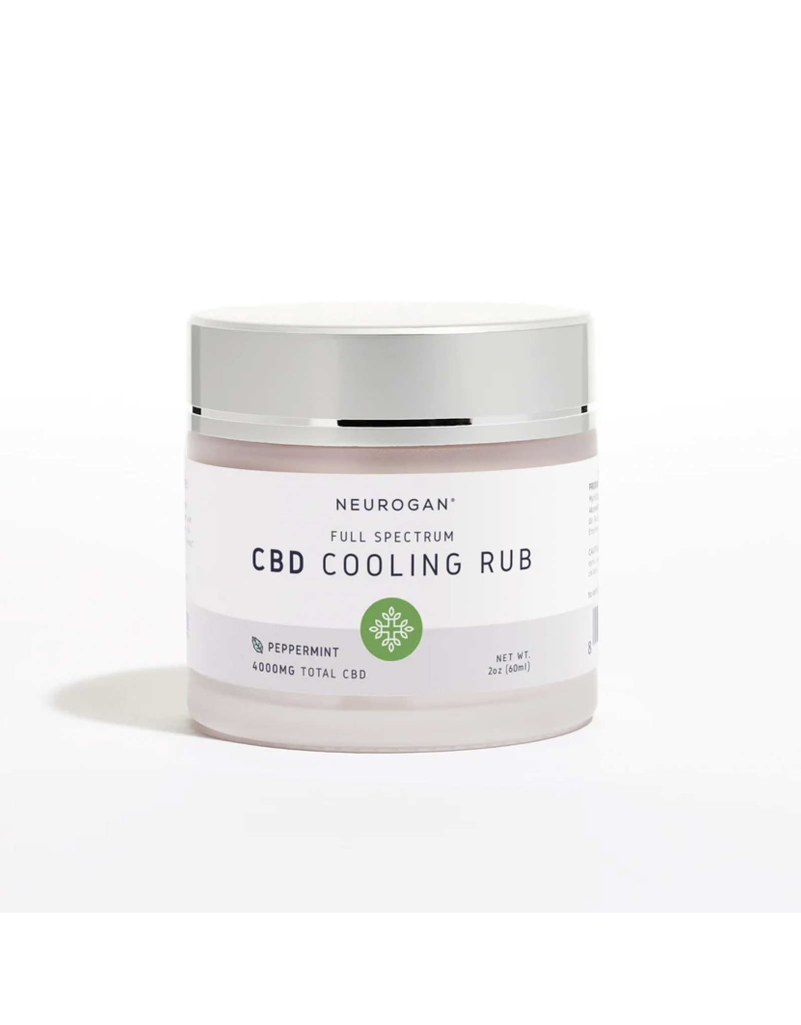 Neurogan Neurogan Full Spectrum CBD Cooling Rub 4000mg 2oz