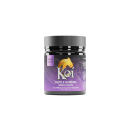 Koi Koi Delta 8 Grape Gummies 25mg 20ct