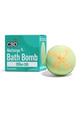 CBDfx CBDFx Recharge Bath Bomb Eucalyptus 200mg 5oz