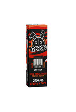 GEEK'D Geek'd Delta 8-THCP Live Resin Sour Tangie Rosin Indica Papaya Rosin Sativa Disposable Cartridge 2.5gr