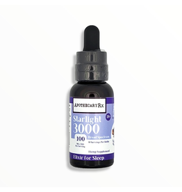 Apothecary Rx Apothecary Rx STARLIGHT for Sleep Broad Spectrum CBD Elixir 3000mg 30ml