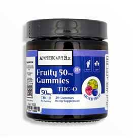 Apothecary Rx Apothecary Rx THCO Fruity 50 Gummies 50mg 20ct
