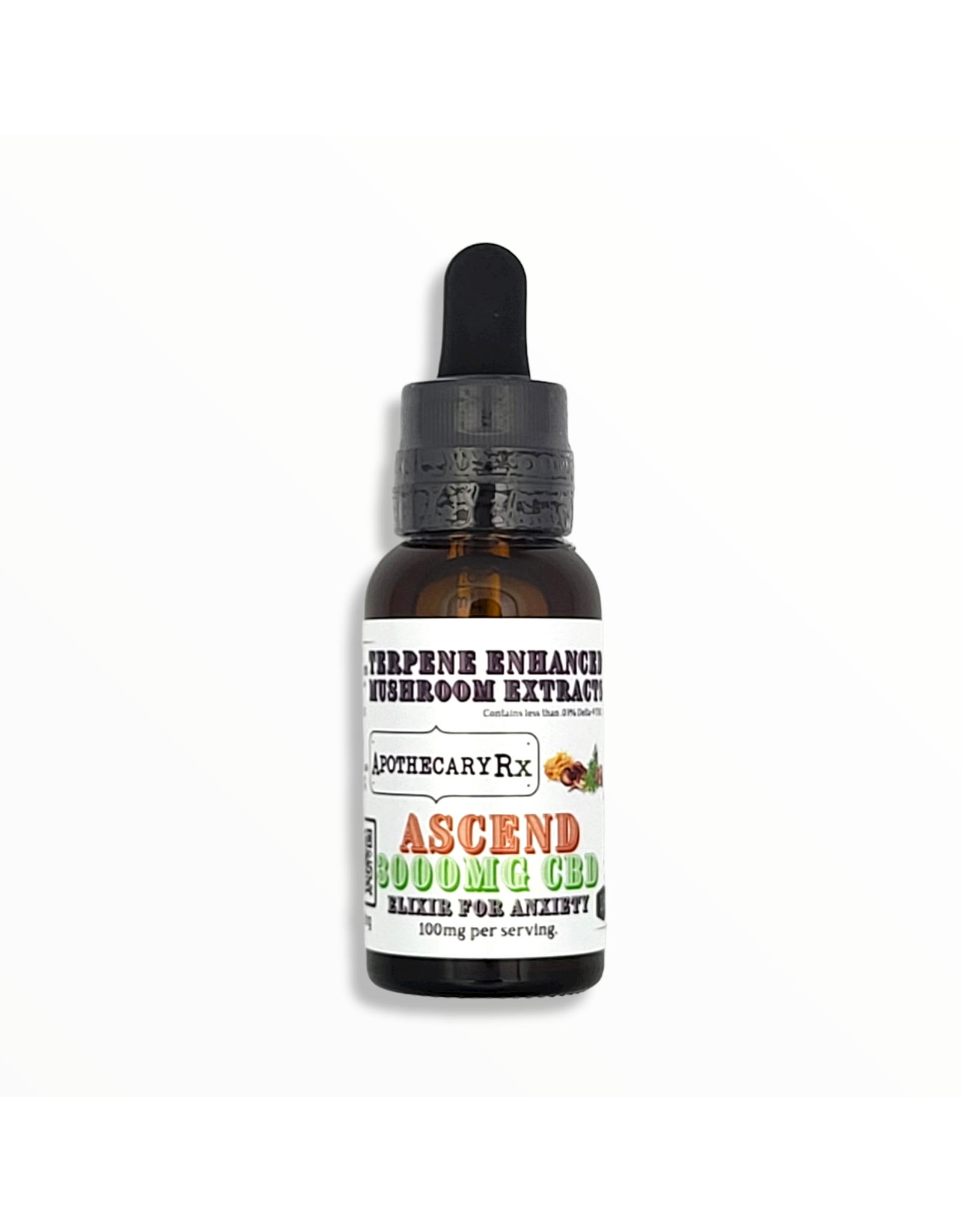 Apothecary Rx Apothecary Rx ASCEND for Anxiety Full Spectrum CBD Elixir 3000mg 30ml