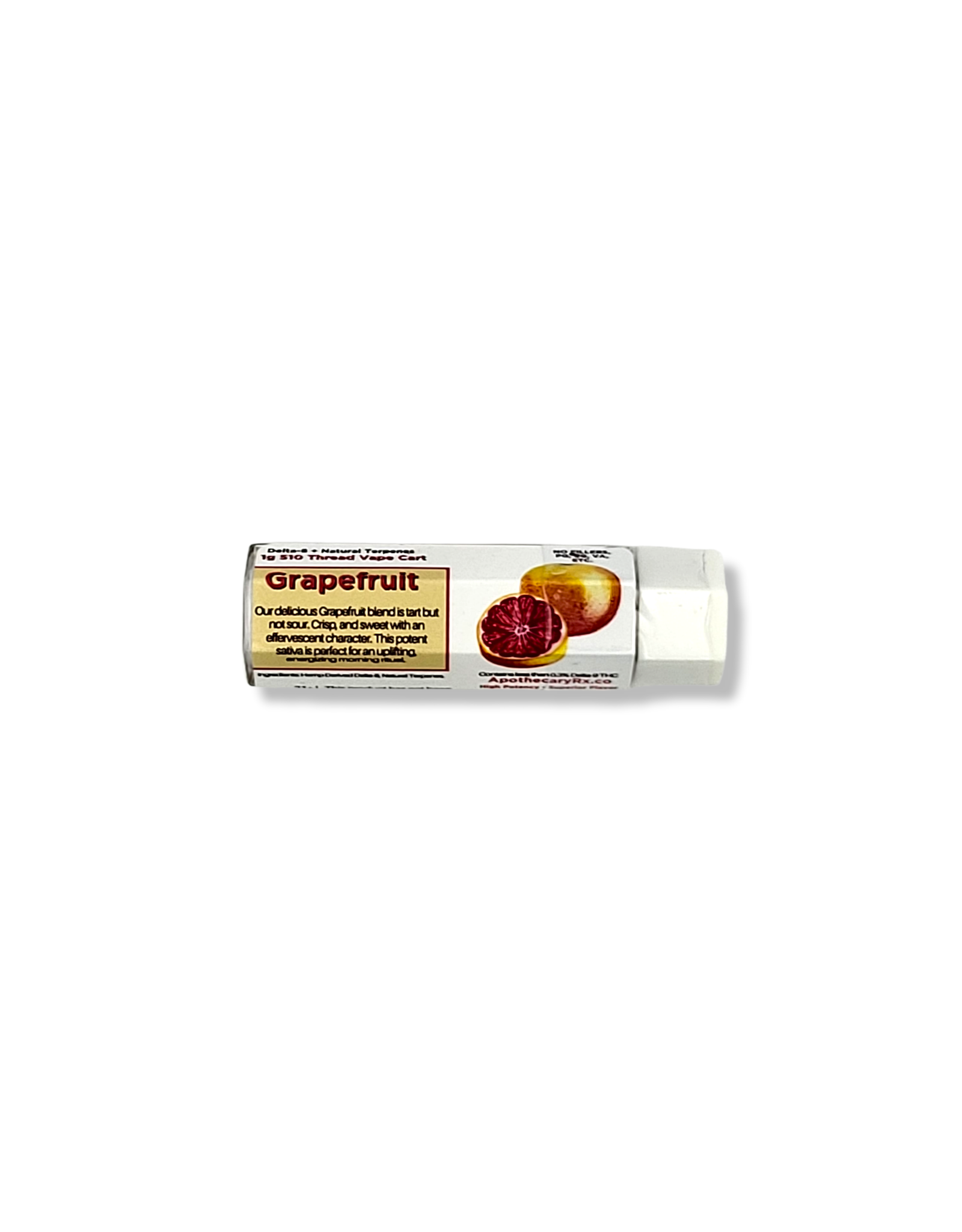 Apothecary Rx Apothecary Rx Delta 8 Grapefruit  Sativa Cartridge 1gr