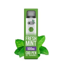 CBDfx CBDFx CBD  Fresh Mint Disposable Vape Pen 500mg 2gr