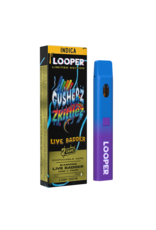 Looper Looper Live Badder HHC THC-P Gusherz Zkittlez Indica Disposable 3g