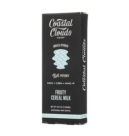 Coastal Clouds Coastal Clouds Delta 8 HHC CBN HHC-P Fruity Cereal Milk Indica Disposable Cartridge 2gr