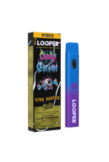 Looper Looper THC-A Live Badder HHC THC-P Candy Chrome Hybrid Disposable 2g