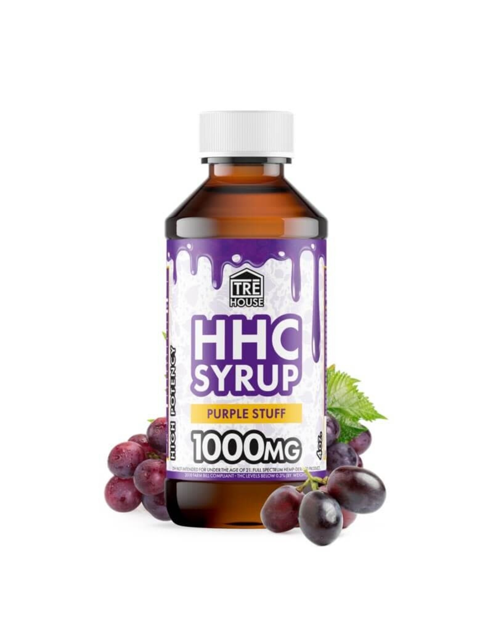 Tre House Tre House HHC Purple Stuff Syrup 1000mg 4oz
