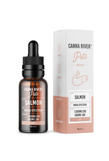 Canna River Canna River CBD 1000mg CBG 500mg  Salmon Broad Spectrum  Cat Tincture 30ml