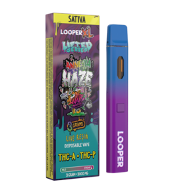 Looper Looper THC-P Live Resin Amnesia Haze Sativa Disposable 3gr
