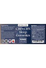 Apothecary Rx Apothecary Rx CBD CBN Vegan Sleep Gummies 50mg 30ct