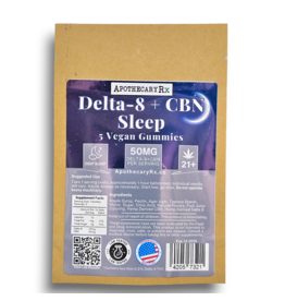 Apothecary Rx Apothecary Rx Delta 8 CBN Vegan Sleep Gummies 50mg 5ct