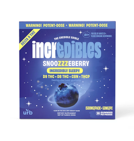 Incredebibles by URB Incredibles by URB Delta 8/Delta 9 CBN Snoozzzeberry Gummies 50mg 30ct