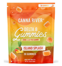 Canna River Canna River Delta 8 Island Splash Gummies 25mg 30ct