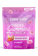 Canna River Canna River Delta 8 Dragon Berry Gummies 25mg 30ct